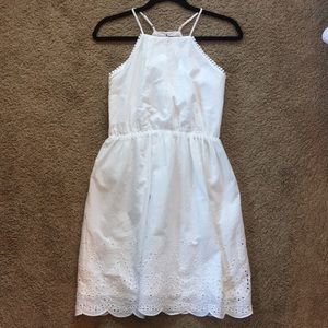 White “Blue Rain” Dress